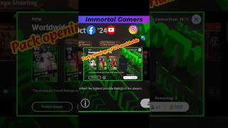 Pack opening oct24 worldwide🌎 playefootball osimhen packs viralreels superhit foryou fun [upl. by Notsirb]