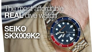 Hands On  SEIKO SKX009K2  Most Affordable Dive Watch [upl. by Salas]