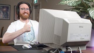 CRT Gaming In 2023 Is WAY BETTER Than I Expected [upl. by Branham]