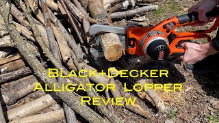 Black and Decker 20V Max Alligator Lopper Review [upl. by Hctub]