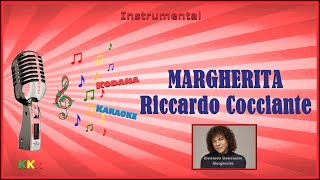 Margherita  Riccardo Cocciante  Karaoke Instrumental  Kodana Karaoke [upl. by Lari365]