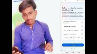 How to delete Facebook ID Please like and share my video [upl. by Tterrej35]