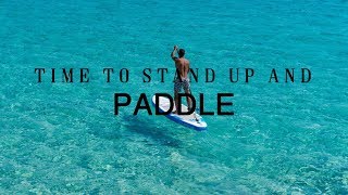 Time to Stand Up and Paddle  Bluefin SUP 10’8 Cruise paddleboard  Adventure in Sicily Italy [upl. by Uolyram]