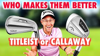 Who Makes The Best Players Iron  Titleist or Callaway [upl. by Valene995]