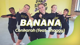 BANANA  Conkarah ft Shaggy  Dance Video  Choreography  Easy Kids Dance  VIRAL TIKTOK DANCE [upl. by Assanav]