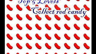 Candy crush saga best levels to collect red candy [upl. by Aihsirt595]