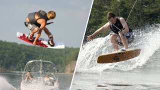 Wakeboarding VS Wakeskating Comparison Guide [upl. by Selwyn]