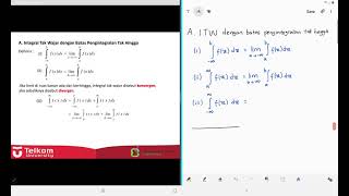 Kalkulus  Integral Tak Wajar Part 4 [upl. by Richards]