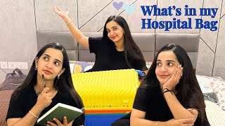 Whats in my Hospital Bag 👶🏻🤰🏻 Packing  Baby and Mom essentials  Pregnancy Malavika Krishnadas [upl. by Radnaxela23]