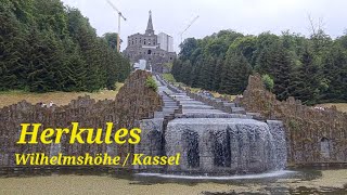 Herkules  Wasserspiele im Bergpark Wilhelmshöhe in Kassel [upl. by Deden]