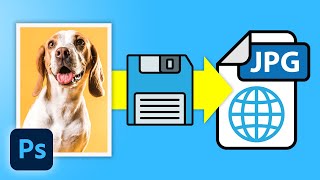 How To Save JPG For Web In Photoshop And MASSIVELY Reduce File Size [upl. by Bast]