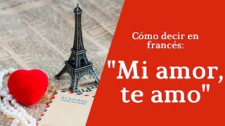 Cómo decir en francés Mi Amor te Amo y muchas más frases para dedicar [upl. by Erdnoid753]