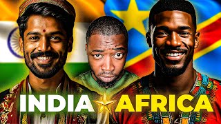 What Girls Choose As Handsome in Africa VS India [upl. by Retla379]