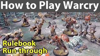 How to Play Warcry Rulebook RunThrough [upl. by Jaquiss]