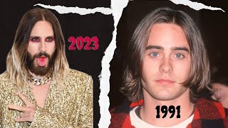 Jared Leto iconic transformation from 1991 to 2023 [upl. by Annam224]