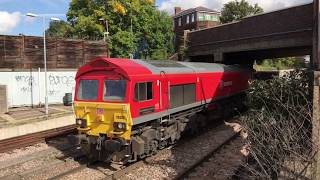 HD DB Cargo 59202 arrives into Acton Yard  28917 [upl. by Hadwyn944]