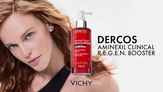 DERCOS Aminexil Clinical REGEN Booster  Hair Renewing Serum  Vichy Laboratoires [upl. by Norak]