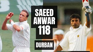 Saeed Anwar Takes on South Africa at Their Home  Cracking Cut Shots and Classy Strokes  Pak vs SA [upl. by Airla]