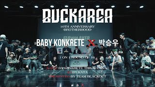 Baby Konkrete vs 박승우  1on1 Top8  BA10 [upl. by Etan]