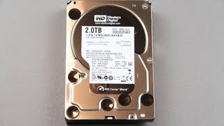 Western Digital 2 TB SATA III 7200 RPM 64 MB Cache Unboxing [upl. by Betteanne]