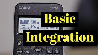 How to integrate using Casio 570EX [upl. by Rednaskela]