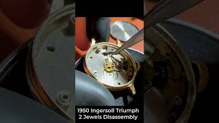 1950 Ingersoll Triumph Mechanical Watch [upl. by Recha]