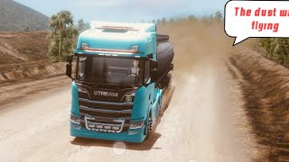 Truck simulator Europe 3 game play saheen gamer [upl. by Glass]