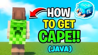 Enable Capes in Minecraft TLauncher🤫 Free  How to get Custom Capes in Minecraft 🔥 [upl. by Norbel854]