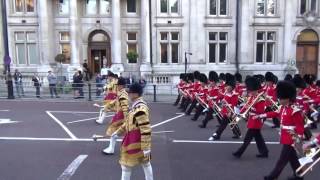 The Massed Bands of the Guards Division Beating Retreat 2015 [upl. by Orlov]