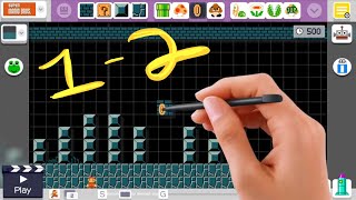 Recreating SMB 12 Super Mario Maker [upl. by Eilrahs495]