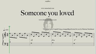 Someone you loved  Easy Piano  Lewis Capaldi [upl. by Alur]