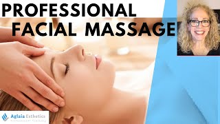 PROFESSIONAL FACE amp DECOLLETE MASSAGE TECHNIQUES [upl. by Hannis]