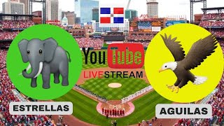 🩸ESTRELLAS ORIENTALES VS AGUILAS CIBAEÑAS LIDOM EN VIVO🩸17112023 Nelvin sportRD [upl. by Katushka]