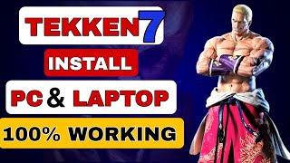 How to download tekken 7 in pc  download tekken 7 in pc window 10 LATEST METHOD 2023tekken7 [upl. by Yolane]