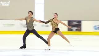 Annabelle MorozovJeffrey Chen RD Lombardia Trophy 2024 [upl. by Obediah]