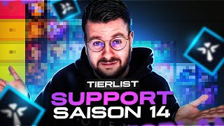 TIERLIST DES SUPPORTS SAISON 14  QUE FAUTIL JOUER POUR CARRY  Ft Shunrim [upl. by Jeraldine399]