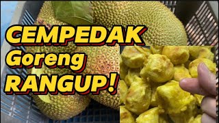 Cempedak Goreng Rangupresepi cempedak cempedakgoreng hasilkebun tanam kuih kuihmuih [upl. by Nevanod]