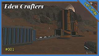 Die erste Automatisierung kann beginnen  Eden Crafters 001 [upl. by Ahsiener]