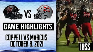 Coppell at Flower Mound Marcus  2021 Week 7 Football Highlights [upl. by Hilda459]