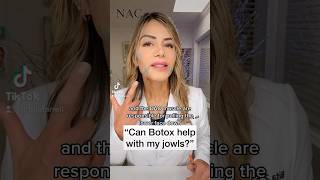 Can Botox help with my jowls botox jowls antiaging [upl. by Ylim117]