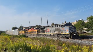 INSANE TRIO CP 134  KCSM 4563E at Streetsville  August 30 2024 [upl. by Ahker]