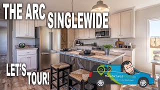 HOME TOUR  The NEW amp UPDATED ARC Single wide by Sunshine Homes [upl. by Ylra635]