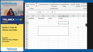 Sesión 2 Hoja de cálculo avanzada [upl. by Eiramacissej]