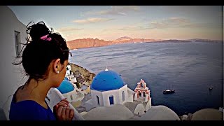 Santorini  Greece GoPro [upl. by Adlesirk]