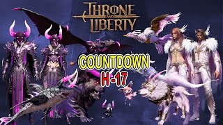 GLOBAL COUNTDOWN H 17 GUILD RAID WORLD BOSS BARU  THRONE AND LIBERTY [upl. by Oelak]