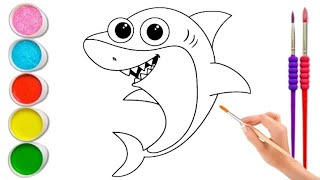 How to Draw a Shark for Beginners Step by Step [upl. by Melisande]