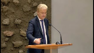 Inbreng Geert Wilders bij debat over het eindverslag van de informateur [upl. by Perrins]