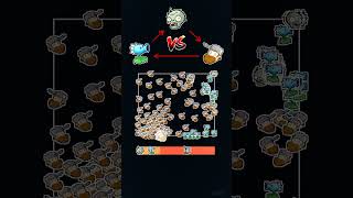 3 creatures 1 box Battle  who wins  Plants vs zombies [upl. by Ardnaet]