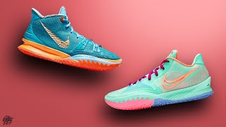 Nike Kyrie 7 amp Nike Kyrie Low 4 Initial Comparison Whats Better [upl. by Nanreh]