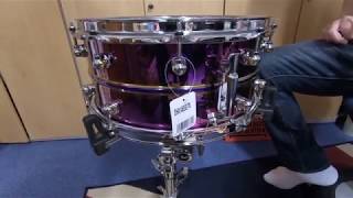 Omar Harkim Limited Edition Snare drum PART 2 Evans Genera Dry drum head change [upl. by Atiuqad]